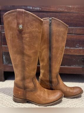 Frye Melissa Button Tall Inside Zip Boots
